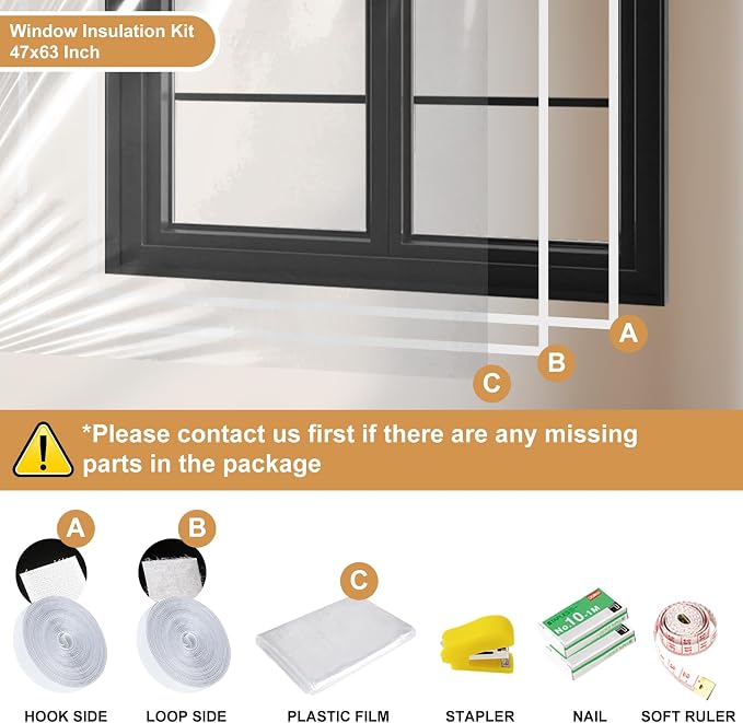 Adjustable Window Insulation Kit - Image 3