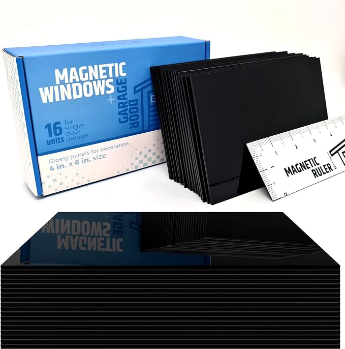 Strong & Glossy Magnetic Garage Door Windows - Image 9