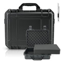 NineLeaf Hard Case with DIY Customizable Foam Insert 14.3 x 11.4 x 4.5 Inch | by NineLeaf