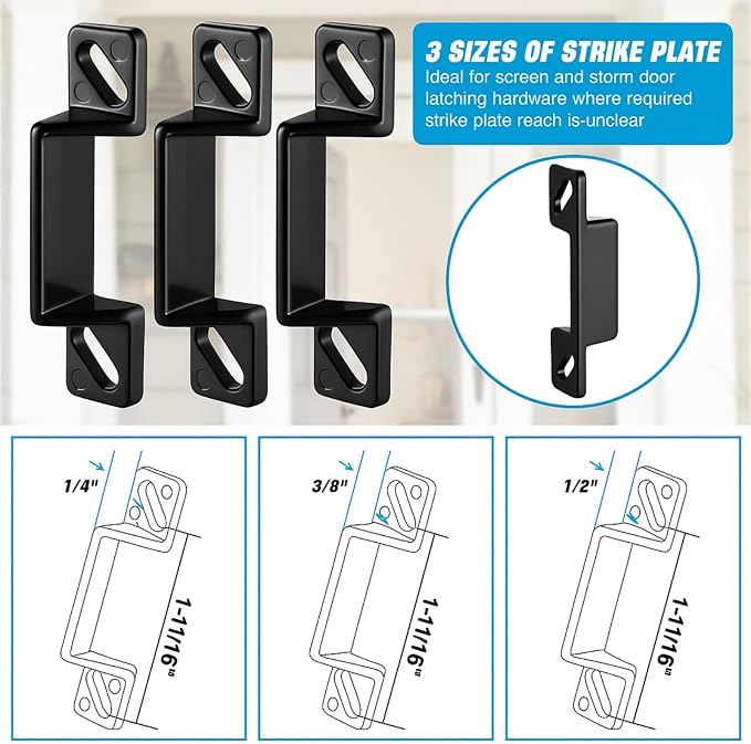 Screen Door Latch Replacement Kit - Image 2