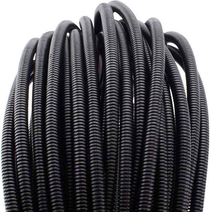 ZhiYo 100 FT 1/4" Wire Loom Split Tubing Auto Wire Conduit - Image 4