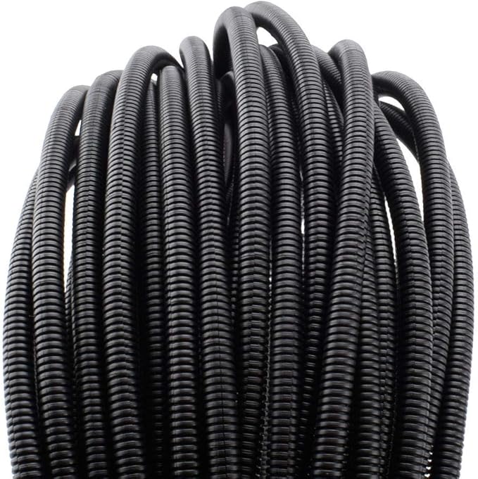 ZhiYo 100 FT 1/4" Wire Loom Split Tubing Auto Wire Conduit | Flexible Cover - Image 4