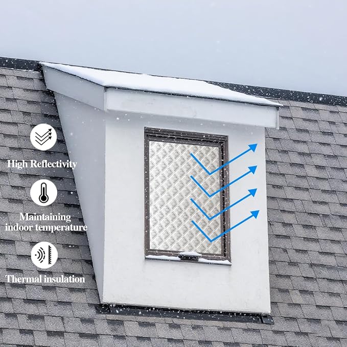 43"x59" Window Insulation Kit for Winter, 3Layer Thermal Window Insulation - Image 3