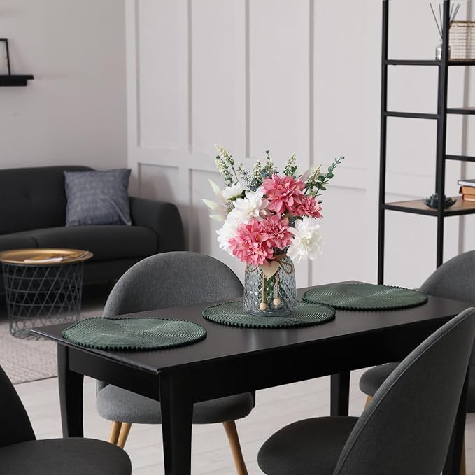 Faux Flowers in Vase, Artificial Flowers in Vase, Table Centerpieces - Image 9