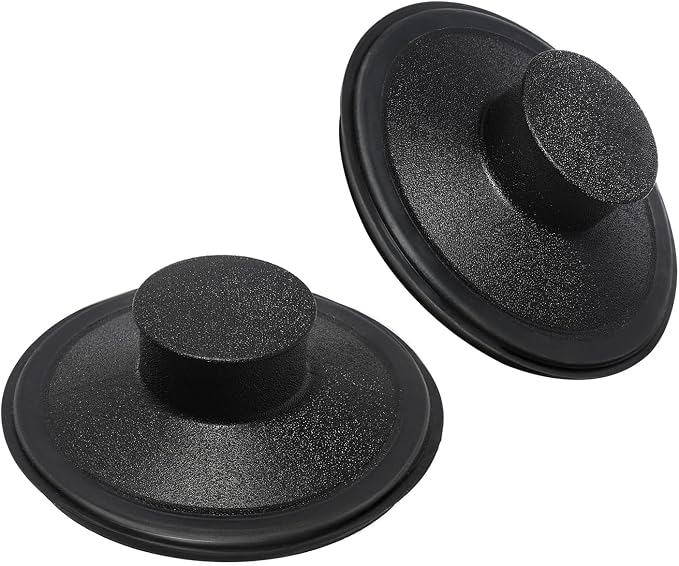 RQYEKDO 3‑1/2" Kitchen Sink Stopper Universal Drain Plug 2 Pack by rqyekdo