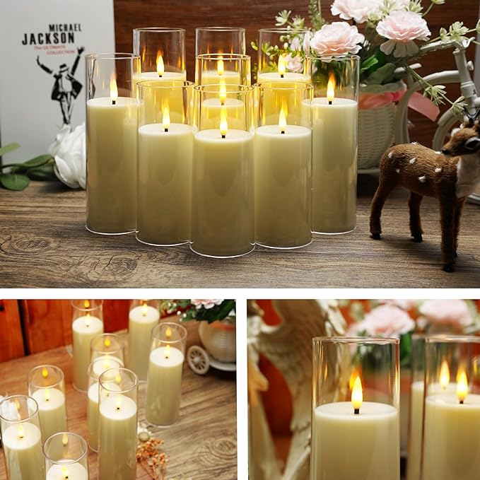kakoya Flickering Flameless Candles Battery Operated - Image 4
