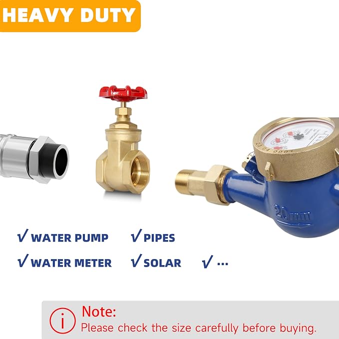 2" NPT Gate Valve, Heavy Duty, Female x Female Thread, DN50 | Manual Rotary - Image 2