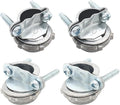 4 Pcs Clamp Cable Connectors, 1/2 Inch + 3/4 Inch by Kyuionty
