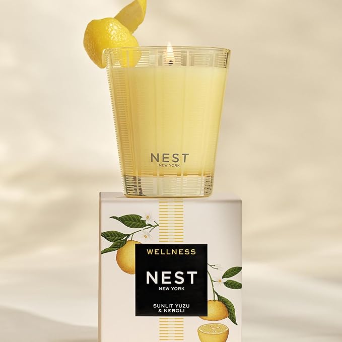 NEST New York Scented Classic Candle, Sunlit Yuzu & Neroli - Image 5