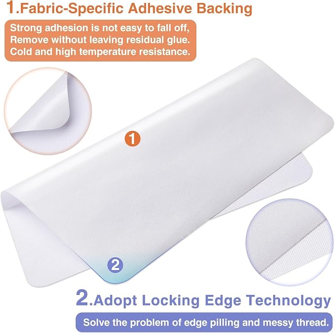 Gheeidau Canvas Repair Patch 9×11 Inch 3Pcs Waterproof Self-Adhesive Fabric - Image 4