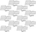 NOLITOY Drywall Fastener Clips Sheetrock Mount Support Stainless Steel 12pcs by NOLITOY