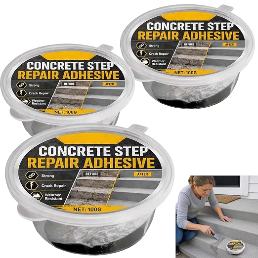 Heavy Duty Concrete Step Repair Adhesive by Unknown