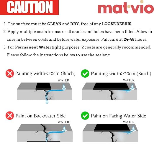 White RV Roof Coating, 1 Quart | Solar Reflective Liquid Rubber Sealant | UV & - Image 7