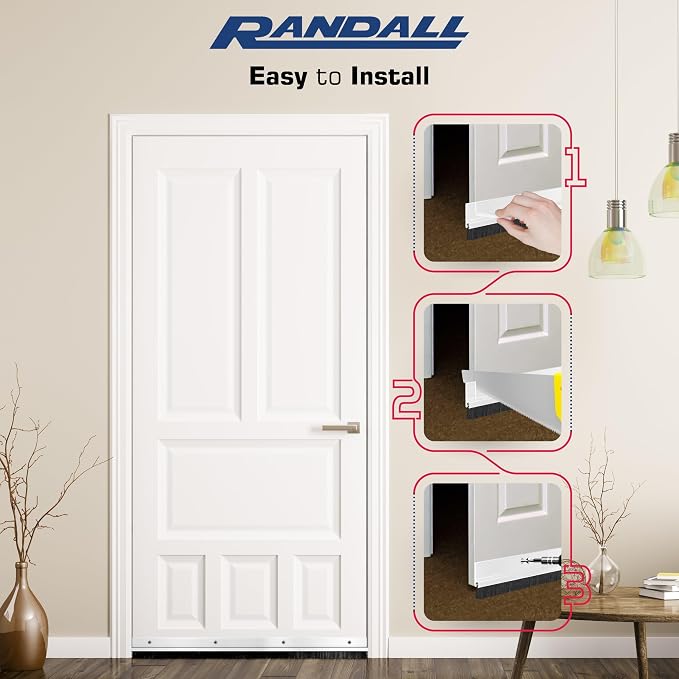 Door Sweep – Aluminum & Brush | Brush Sweeps - Image 4