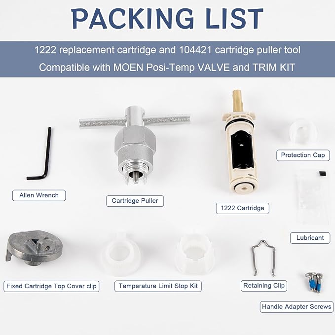 1222 Replacement Cartridge Kit Compatible - Image 2
