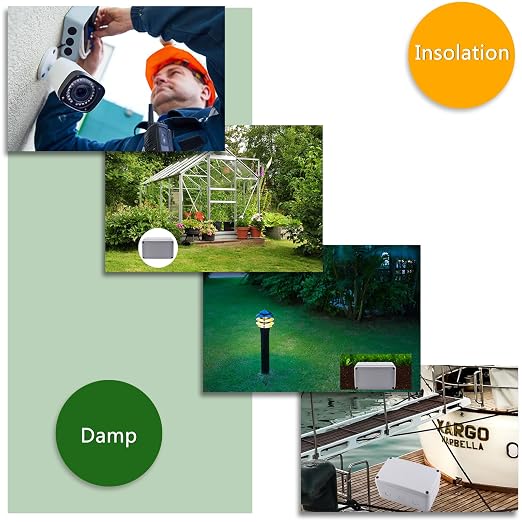 IP66 Outdoor Waterproof Junction Box, DIY Wiring - Image 2