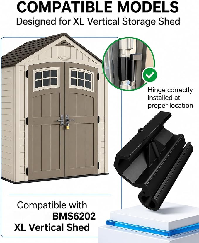 Replacement Shed Door Hinge Compatible - Image 3