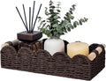 CubesLand Toilet Paper Storage Basket Organizer, Small Wicker Decor Basket | by CubesLand