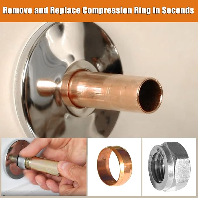 Compression Sleeve Puller Tool Remove Nut & Ferrule Of Pipe 03943, Sleeve - Image 3