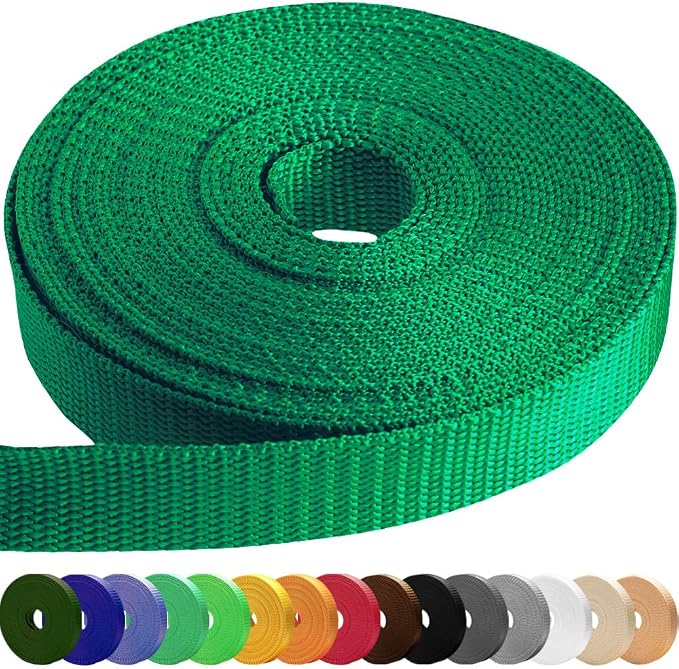 Webbing Strap, 3/4" to 2", 10-50 Yds, EDC gear, backpack repair and pet dog by TECEUM