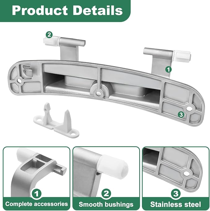 Upgraded 134550800 Affinity Washer Door Hinge - Image 3
