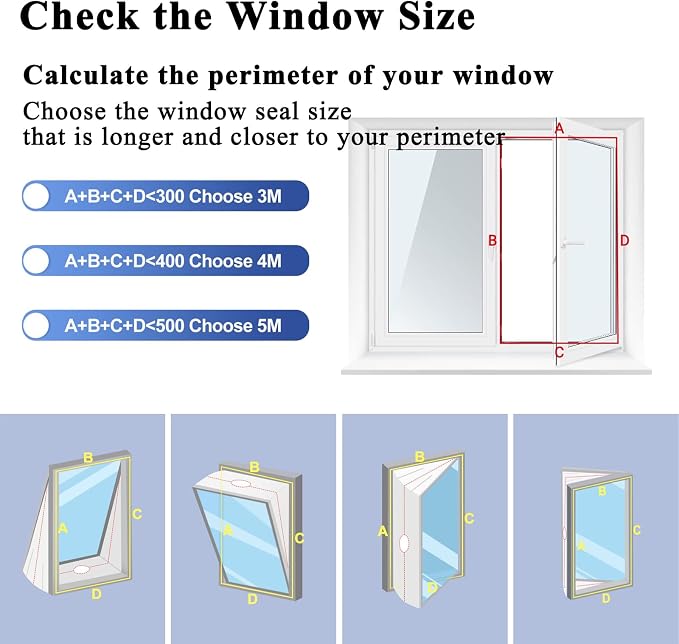 3M Window Seal Kit for Portable Air Conditioner, 100% Sealing Effect Window - Image 4