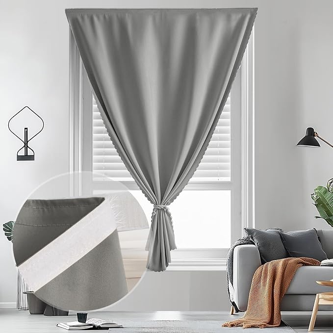 Self Adhesive Curtains, No Drilling Rodless Design - Image 8