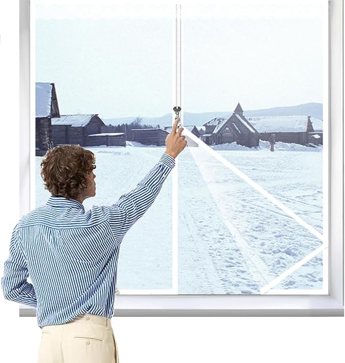 Window Insulation Kit Reusable Window Plastic by Dxmimer