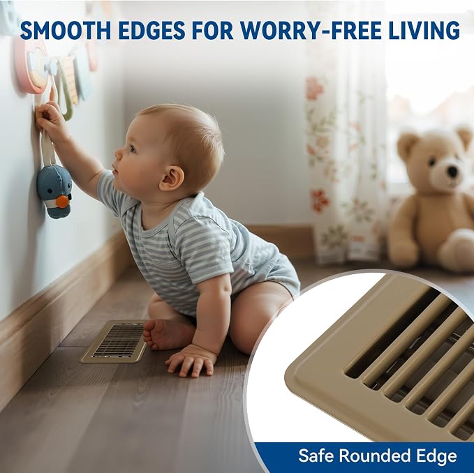 4" x 8" Floor Register Vent Covers 2-Pack - Image 4