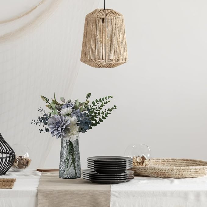 Fake Flowers in Vase, Faux Flowers in Vase, Table Centerpieces - Image 4