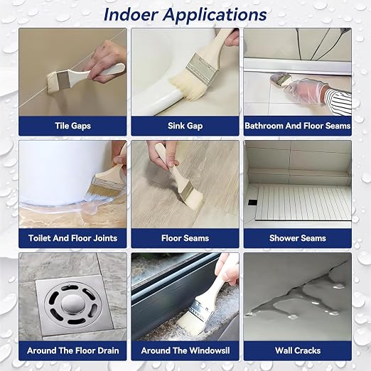 Transparent Waterproof Sealant Waterproof Coating 16oz Invisible Waterproofs - Image 5