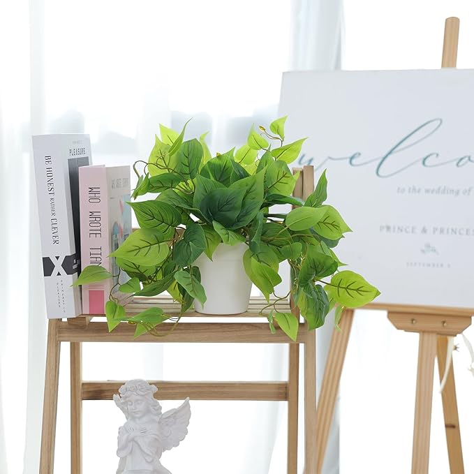 CEWOR Artificial Plants Fake Pothos - Image 6