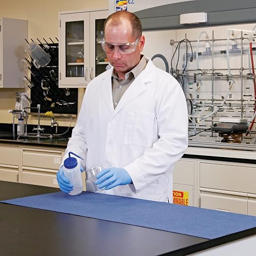 PIG Adhesive-Backed Absorbent Mat | Grippy Industrial Surface| 16" W x 25' L | - Image 4