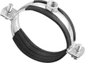 uxcell Adjustable Pipe Bracket Clamp, 2-1/2" Wall Ceiling Mount Iron Pipe Strap by uxcell