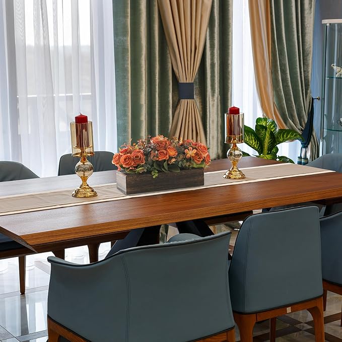 Dahey Artificial Flowers Farmhouse Centerpieces - Image 8