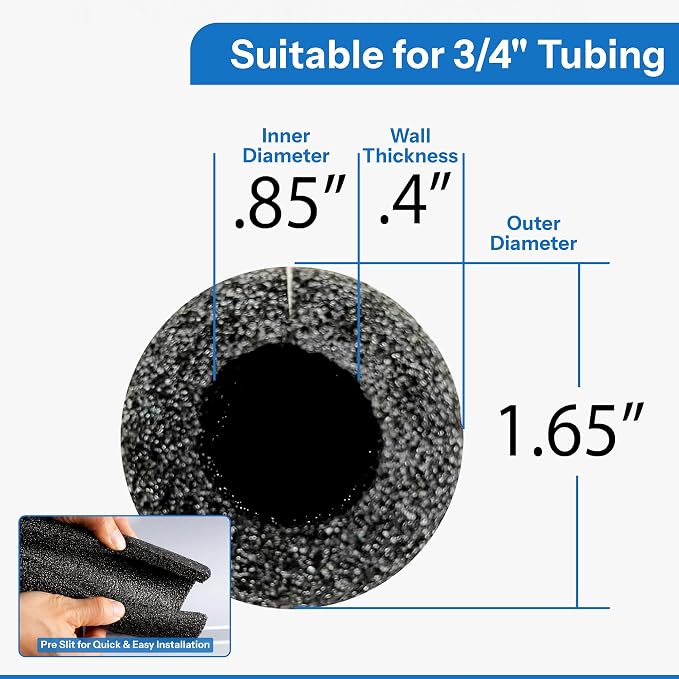 Foam King Foam Pipe Insulation Foam Tube - Image 6