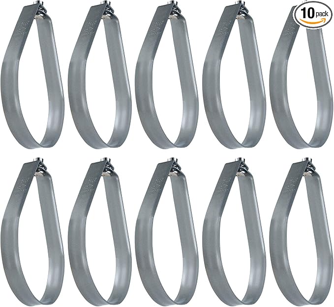 Highcraft ITSO-FQ112-10 Swivel Loop Pipe Hanger, Epoxy Coated Steel, 1-1/2 in. by Highcraft