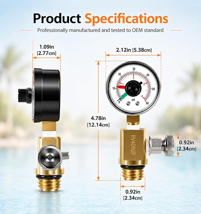 RV40600 98209800 Brass Air Relief Valve - Image 6