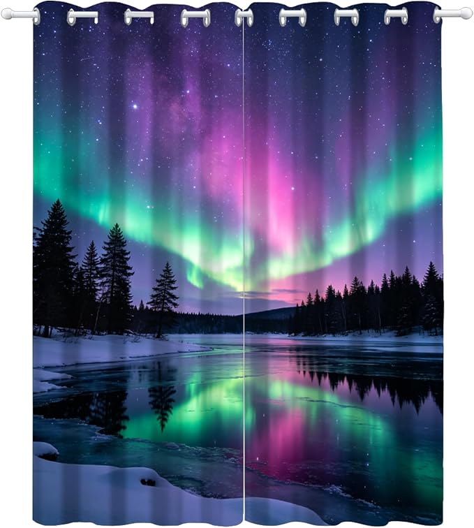 Aurora Ice Lake Curtains - Image 3