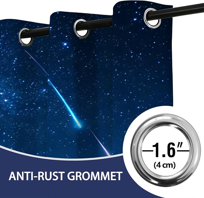 Starry Sky Curtains 63 Inches Long - Image 7