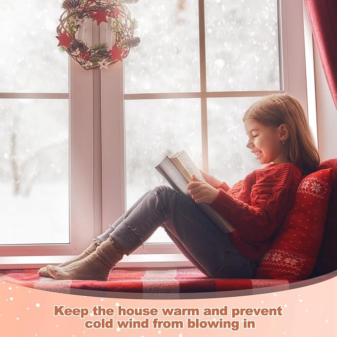 Beveer Window Insulation Kit 26 x 38 Inch, Cuttable Film, Waterproof | Window - Image 7