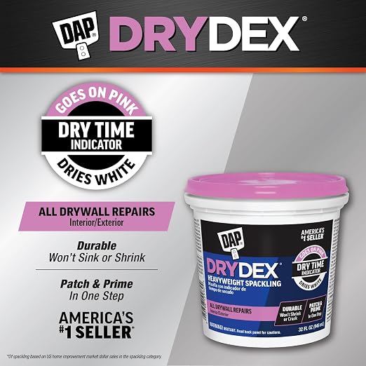 DAP DryDex Dry Time Indicator Spackling, 32 Oz - Image 2