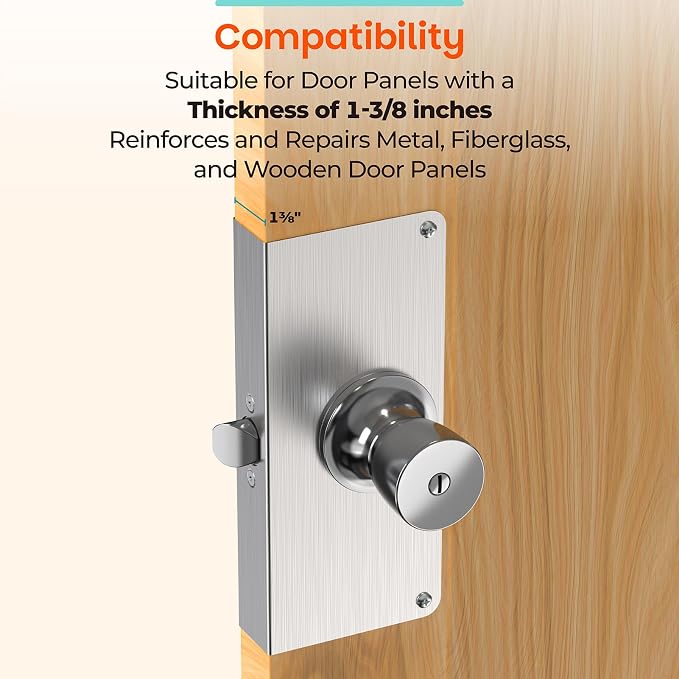 U 9585 Stainless Steel Lock Reinforcement Plate - Image 6
