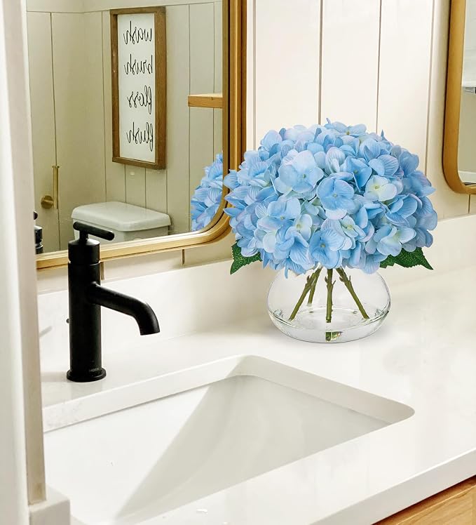 Hollyone Hydrangea Artificial Flowers - Image 3