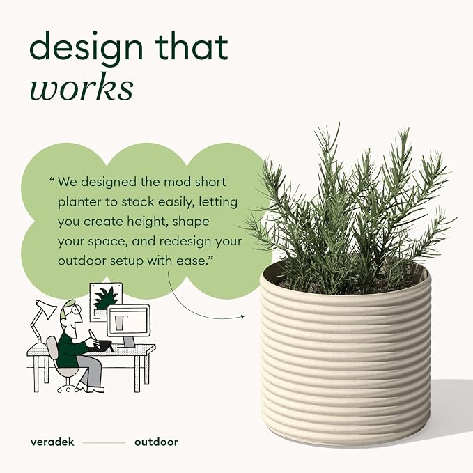 Veradek Mod Series Short Planter - Image 3