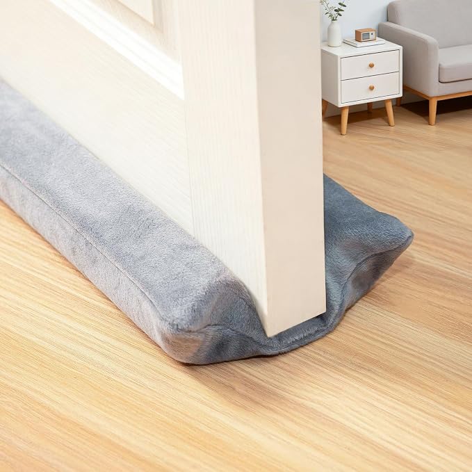 Under Door Draft Stopper 30-38" Adjustable Wind Stopper by Marwood