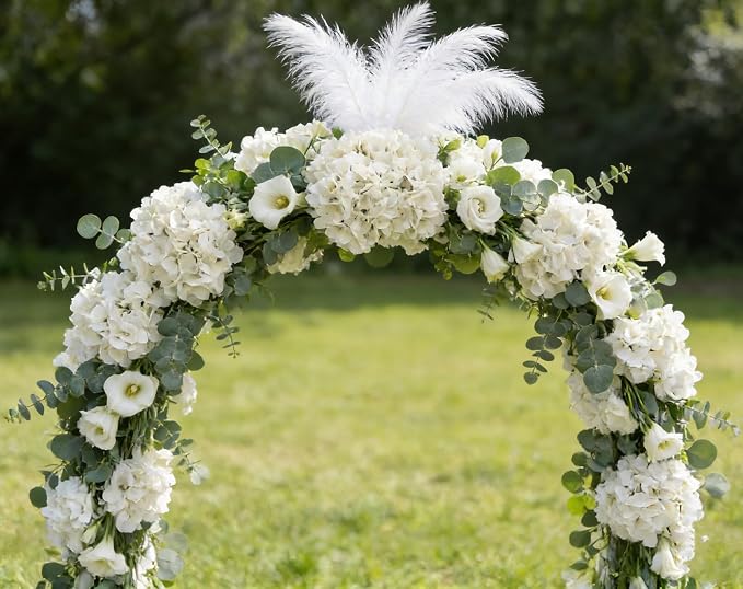 Kimura's Cabin 6pcs Artificial Hydrangea Flowers Fake Hydrangeas, Wedding Party - Image 7