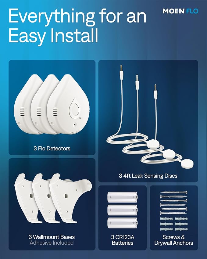 Moen 920-005 Flo Smart Water Leak Detector - Image 9