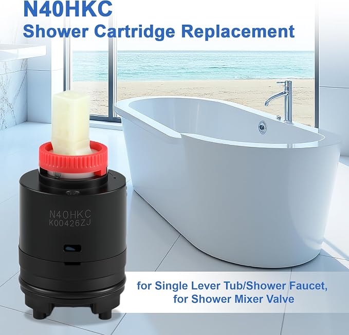 N40HKC Shower Cartridge Replacement, - Image 3