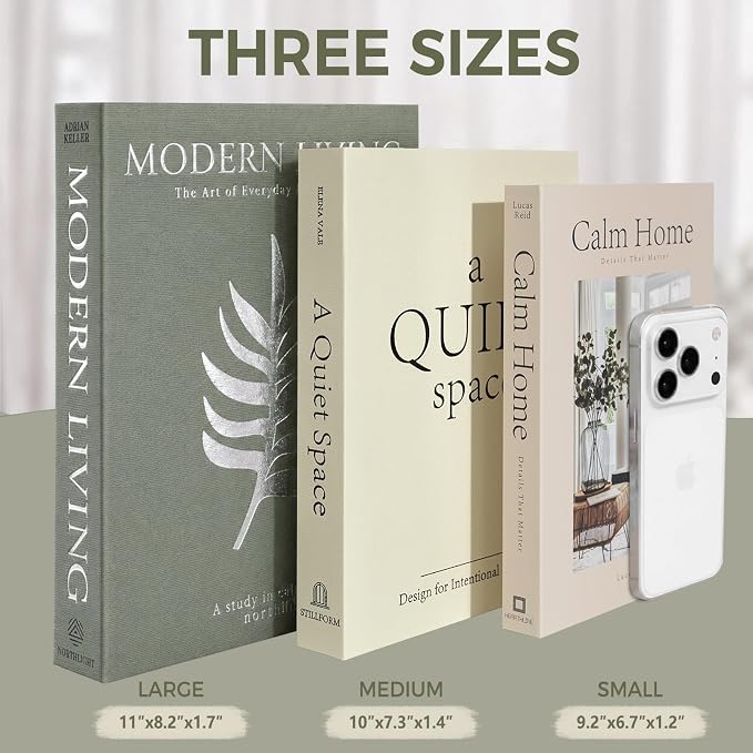 Decorative Books for Home Decor, Modern Aesthetic Decorative Book for Home - Image 3
